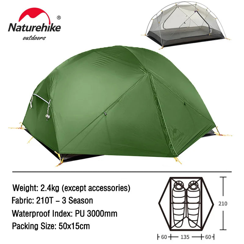 Portable Camping Tents (2 Persons)
